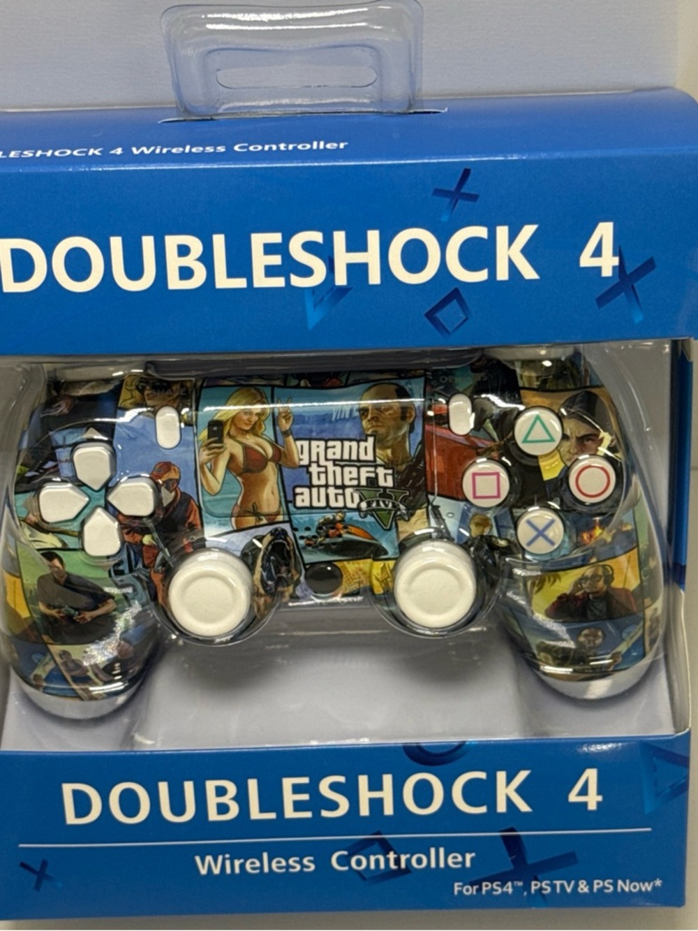 Grand Theft Auto Themed Wireless Controller - Multicolor